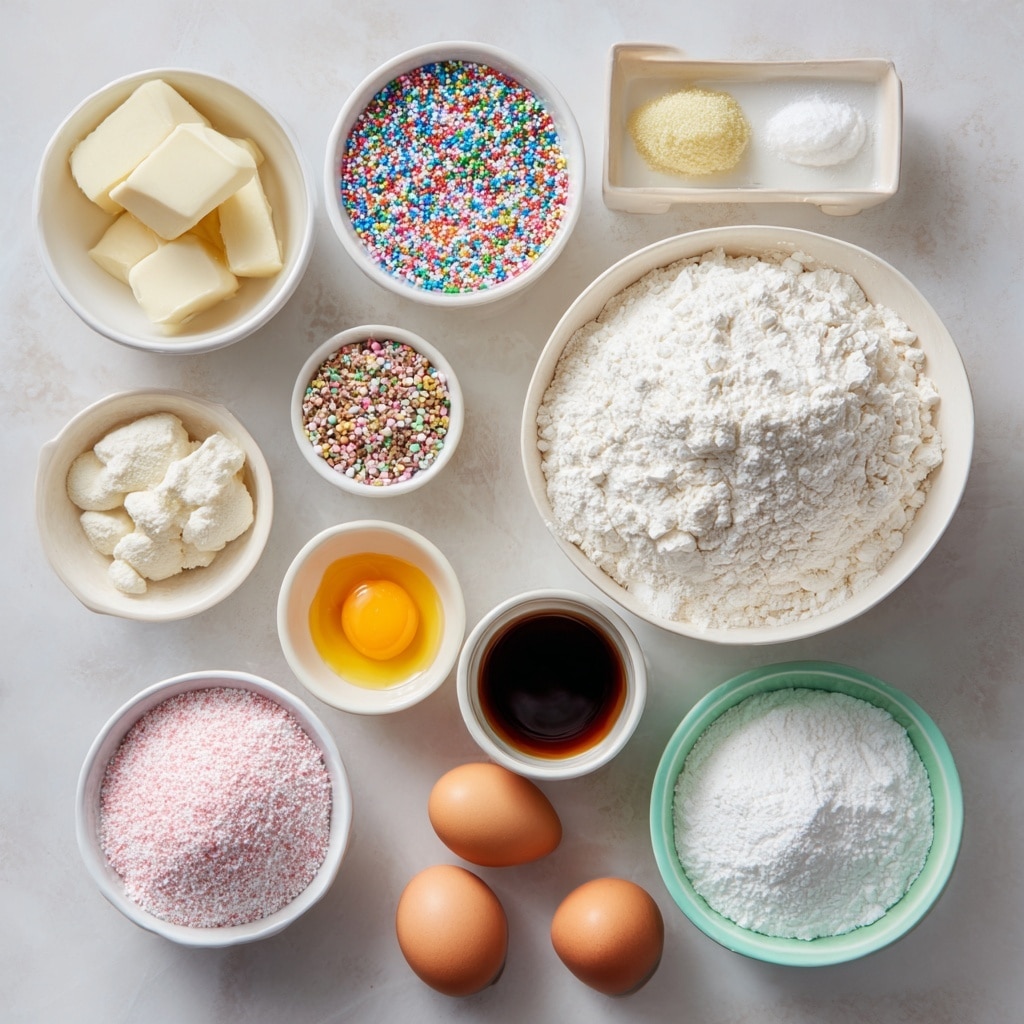 Sugar Cookie Cake: ingredients