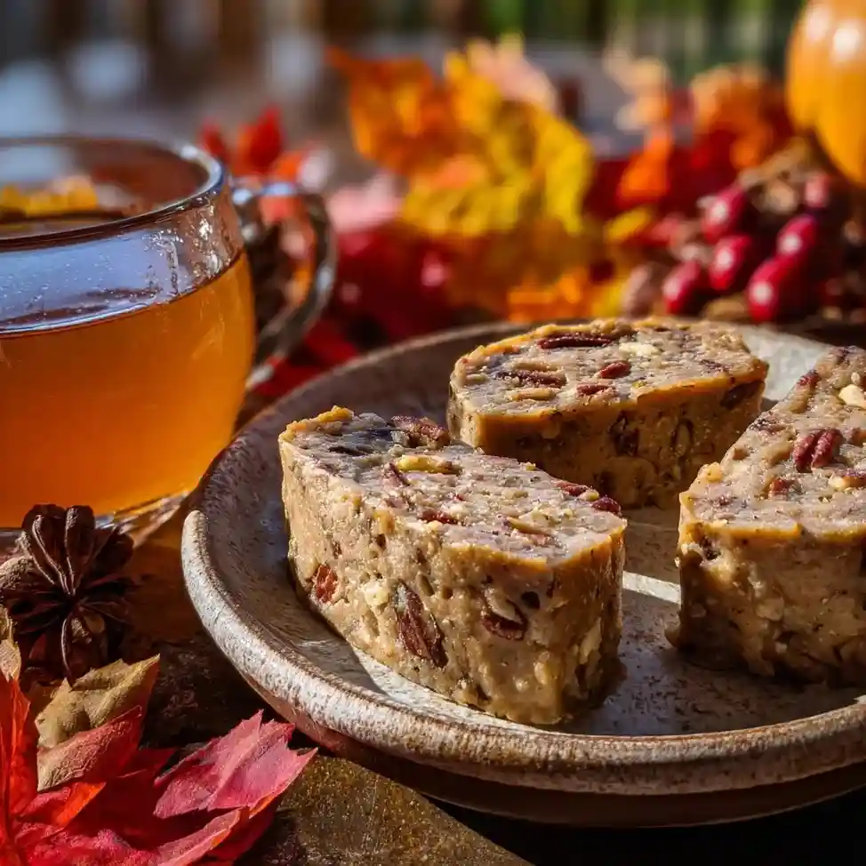 Fall flavored cakes including chai, apple cider, and maple pecan