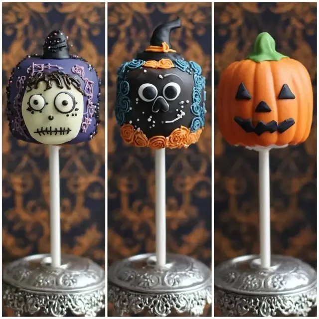 Gourmet Halloween Desserts – Black Velvet Cake with Gold Leaf